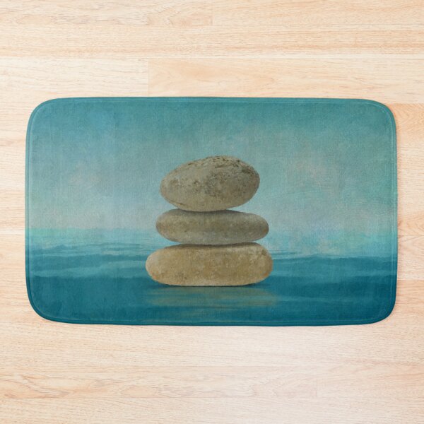 Item preview, Zen Stones on water  - Mixed Media  designed and sold by k9printart.