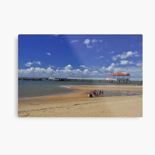 Redcliffe Pier Metal Print