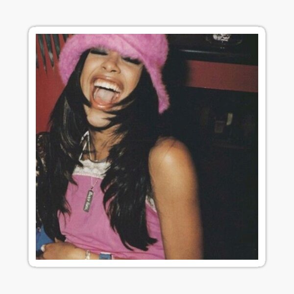 aaliyah pink hat