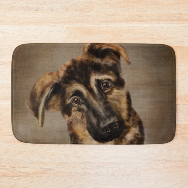 Item preview, German Shepherd Puppy - Head Tilt designed and sold by k9printart.