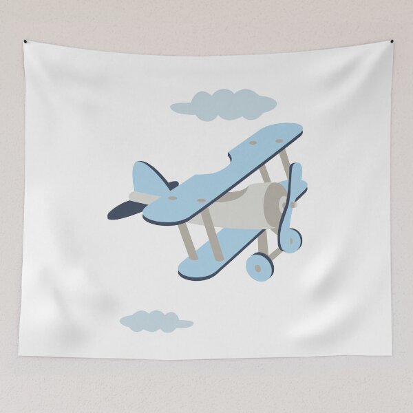 Item preview, Plane with Clouds 1 (Come Fly with me) designed and sold by Alejandra Zaragoza.