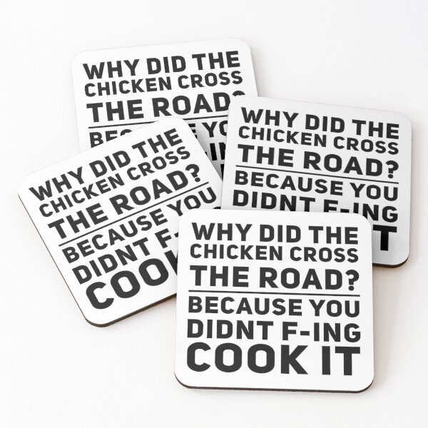 Item preview, why did the chicken cross the road  designed and sold by voiddestiel.