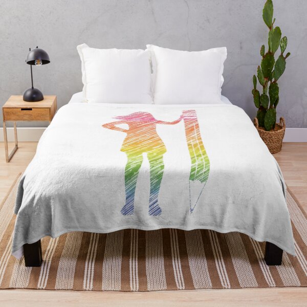 Item preview, I am an Artist Girl Windswept Print) designed and sold by Thoughtscrawl.
