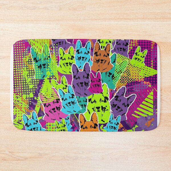 Item preview, Fun pop art design for those truly obsessed with German Shepherd Dog designed and sold by k9printart.