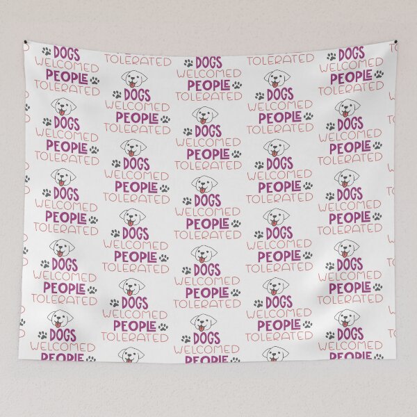 Item preview, Dogs Welcome designed and sold by Rusembell.