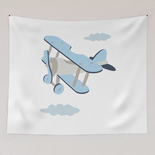 Item preview, Plane with Clouds 2 (Come Fly with me) designed and sold by Alejandra Zaragoza.