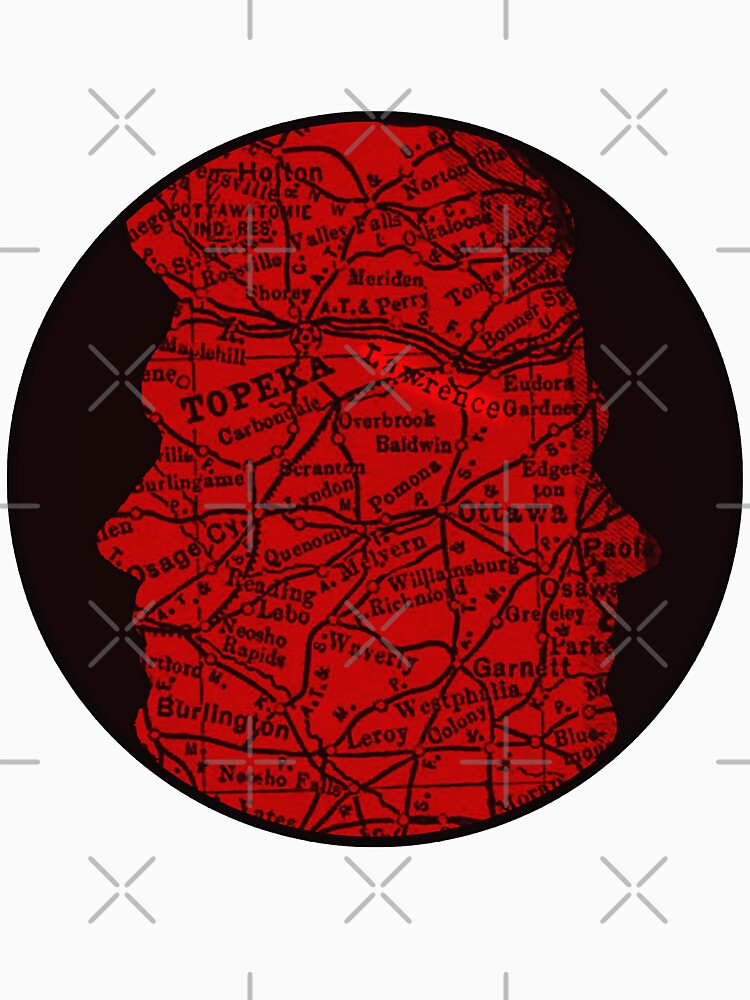 "Supernatural Map" T-shirt for Sale by myheadisaprison | Redbubble