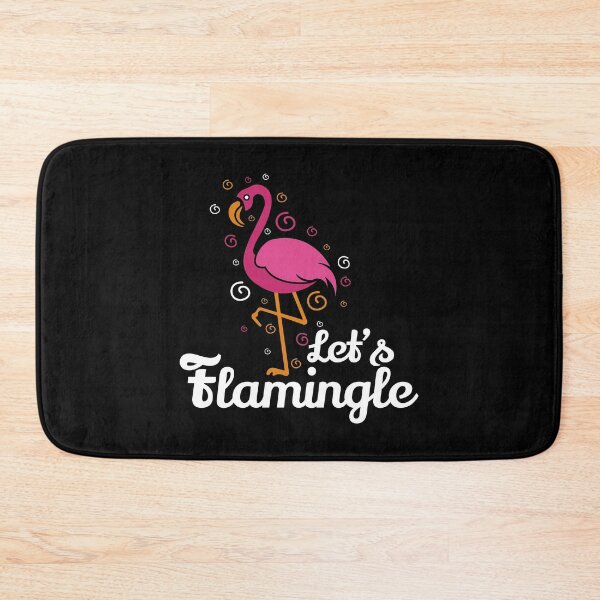 Item preview, Flamingo Shirt Let's Flamingle Funny Gift Tee designed and sold by haselshirt.