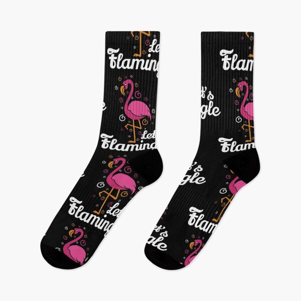 Item preview, Flamingo Shirt Let's Flamingle Funny Gift Tee designed and sold by haselshirt.