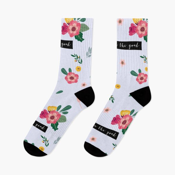 Item preview, Floral - Focus on the Good (Lavender Background) designed and sold by MaplewoodMerch.
