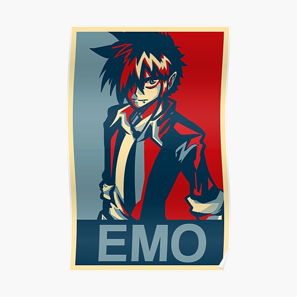 anime emo boy posters  redbubble