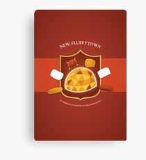 New Fluffytown | Community Canvas Print