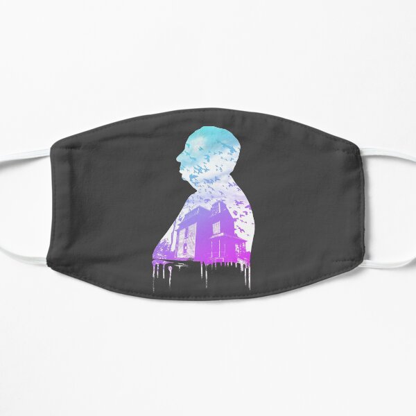 Alfred Hitchcock Collage Cyan-Magenta Mask