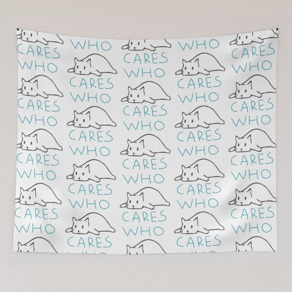Item preview, Who cares ? designed and sold by Rusembell.