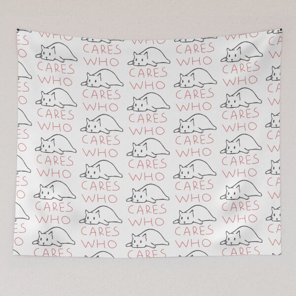 Item preview, Who cares ? designed and sold by Rusembell.
