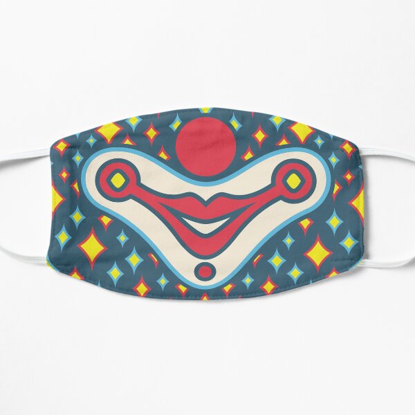 Salty-Dog2 Cirque Clown Smile Masque sans plis