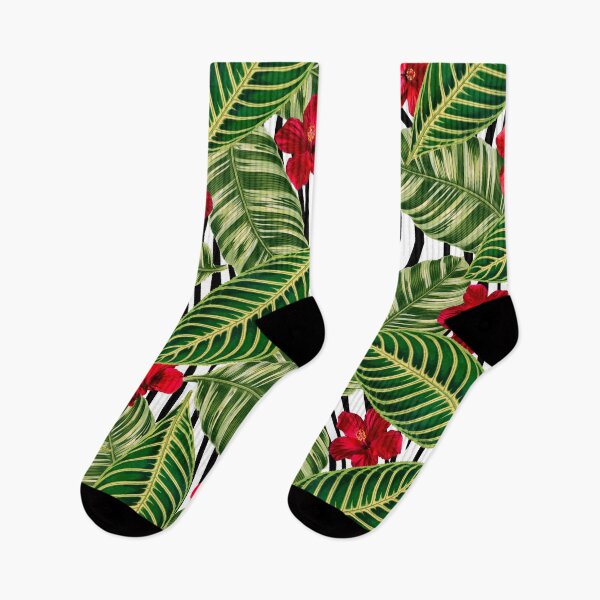 Item preview, Tropical Zebra Leaves designed and sold by OHH Baby.