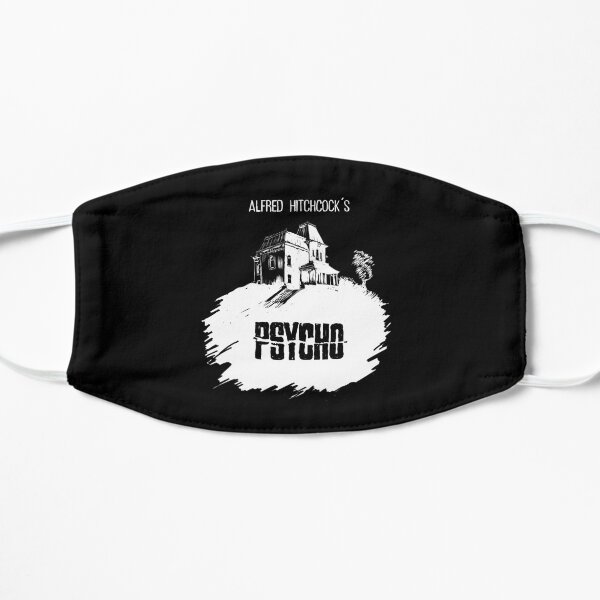 Alfred Hitchcock's Psycho by Burro! (black tee version) Mask