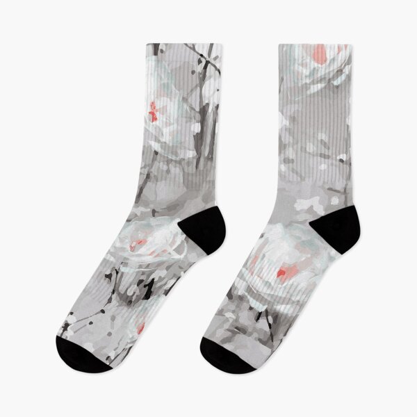 Item preview, The Frost - Grey Abstract Flowers designed and sold by OHH Baby.