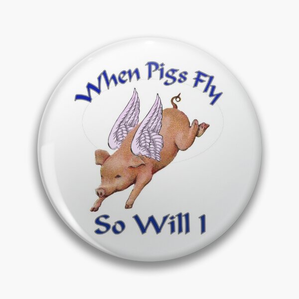 Flying Pig Badge 
