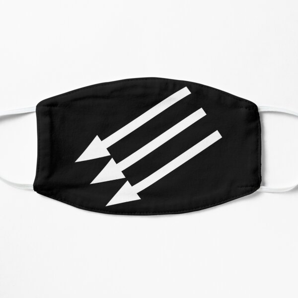 Antifascist Circle Flat Mask