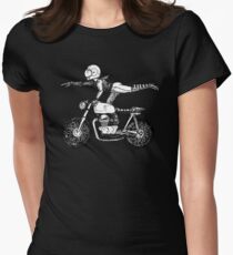 Frauen, die reiten - Superwoman Tailliertes T-Shirt für Frauen