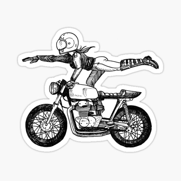 Aufkleber Motorrad Transporter 🔥 kleine & große Motive