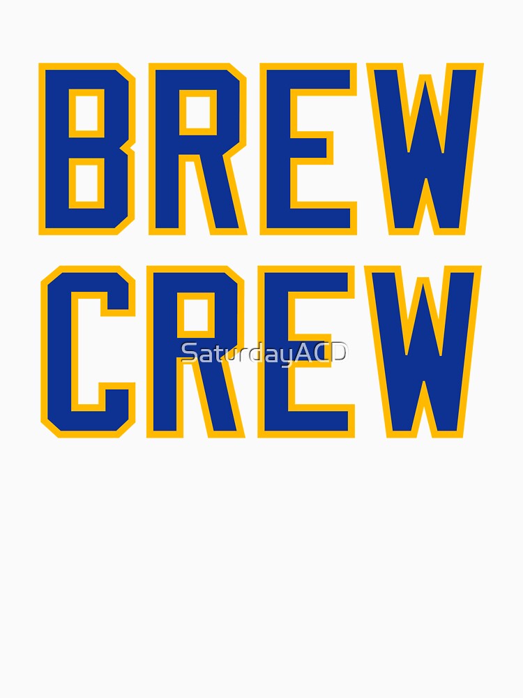 Brew Crew - White Essential T-Shirt for Sale by SaturdayACD