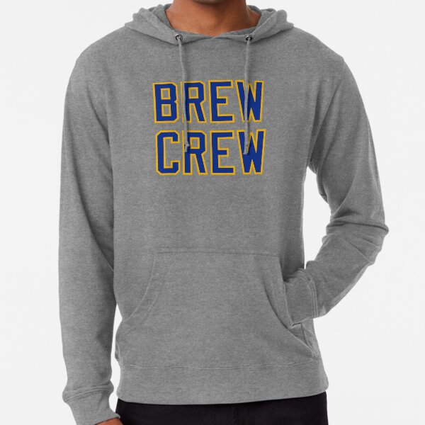 Milwaukee Brewers Square Off Crew Sweatshirt - Mens