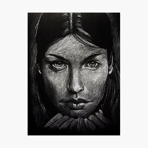 Charcoal experiment #4 Photographic Print