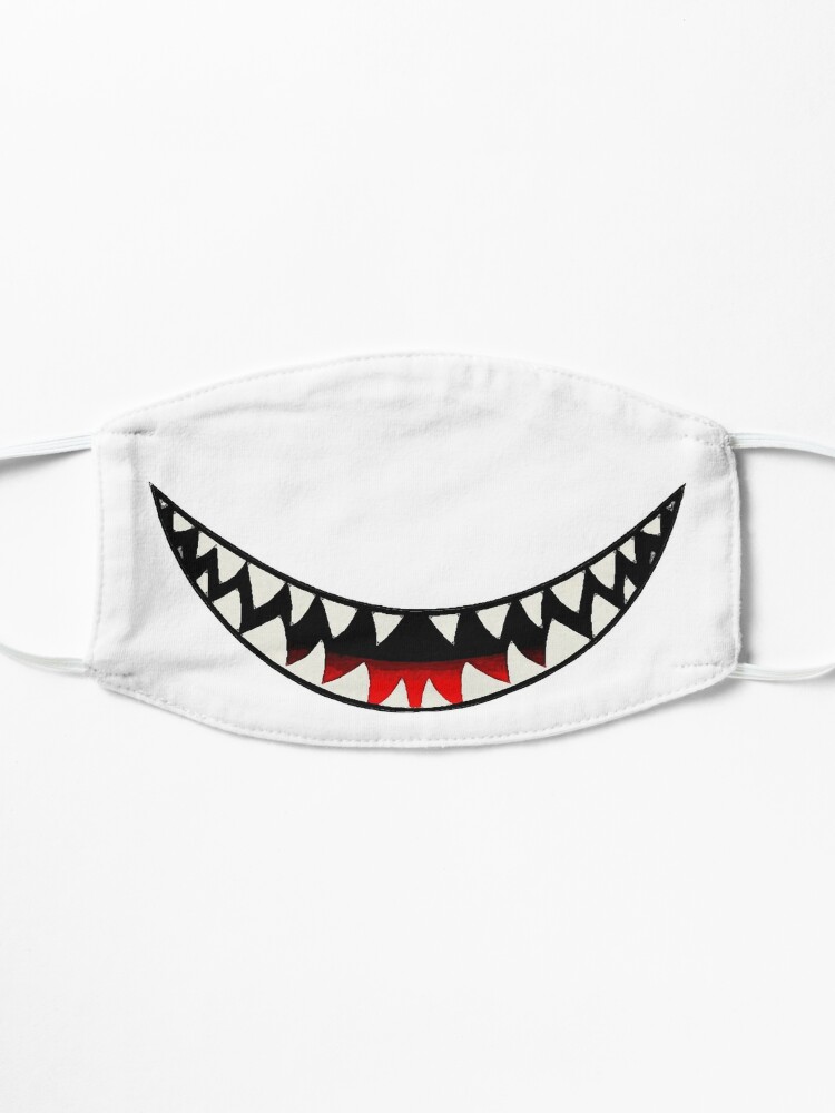 sharp teeth smile mask