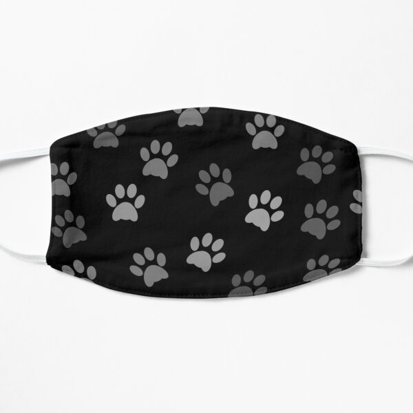 Paw Print Flat Mask