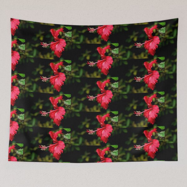 Item preview, Dancing Red Hibiscus designed and sold by Carole-Anne.