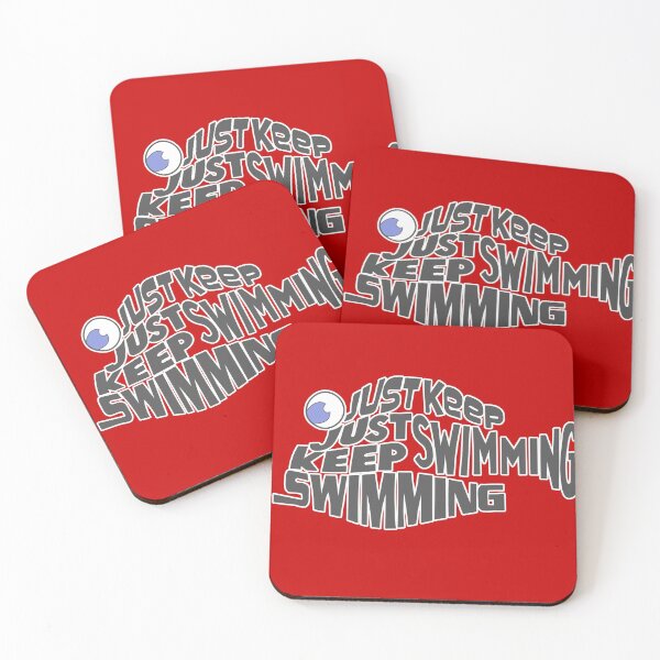Item preview, Keep Swimming Black designed and sold by Rusembell.
