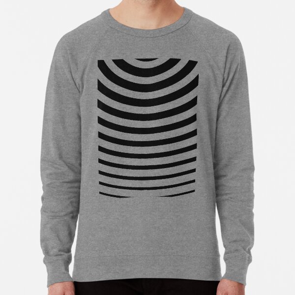 Item preview, Black and White Minimal Concentric Ripple Pattern designed and sold by amini54.
