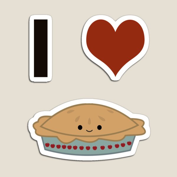 Item preview, I Heart (love)  Pie designed and sold by Eggtooth.