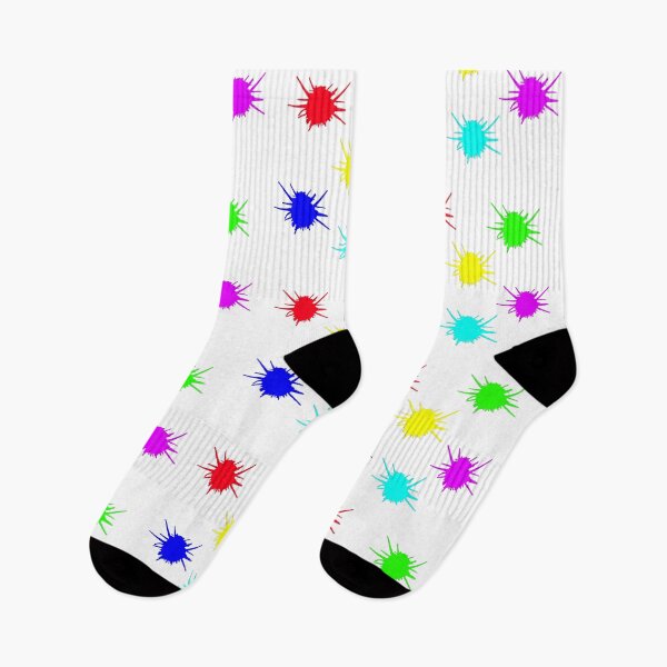 Item preview, © Bright coloured splats: Spiny oyster shell designed and sold by GeoPipics.