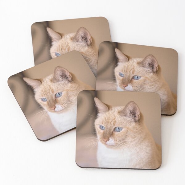 Item preview, Content Flame Point Siamese Cat designed and sold by Elisabeth Lucas.