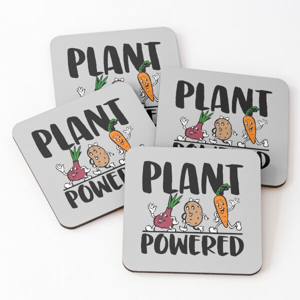 Item preview, Plant Powered Gift For Vegetarian Vegan designed and sold by VintageMashup.