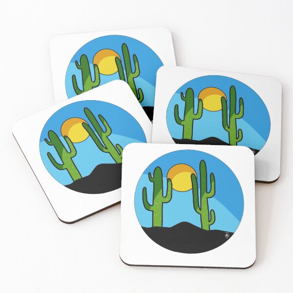 Item preview, minimalist desert cactus designed and sold by Tristen Swinney.