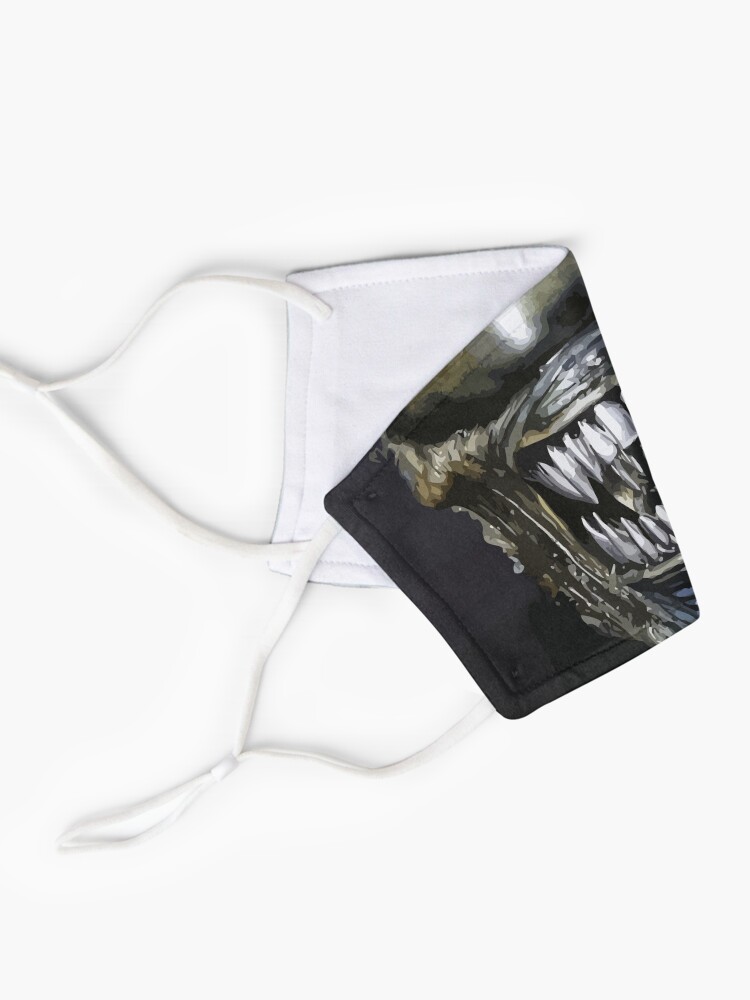 Alternate view of Alien Mouth 2 Mask