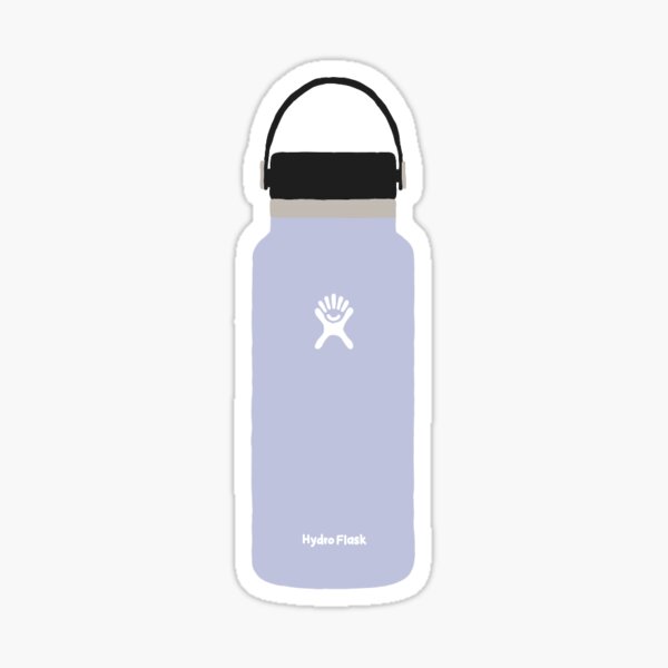 Blue hydroflask best sale with stickers