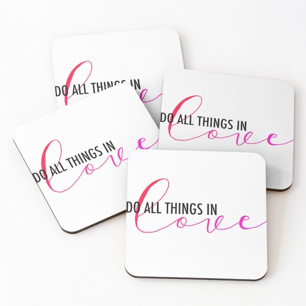 Item preview, Do All Things in Love designed and sold by maddie55meadows.
