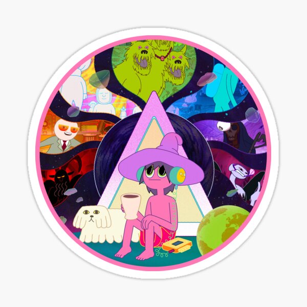 Circle Clancy Sticker