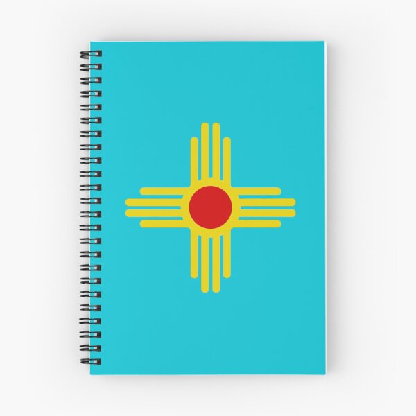 Item preview, New Mexico Flag - Turquoise designed and sold by IOBurque.