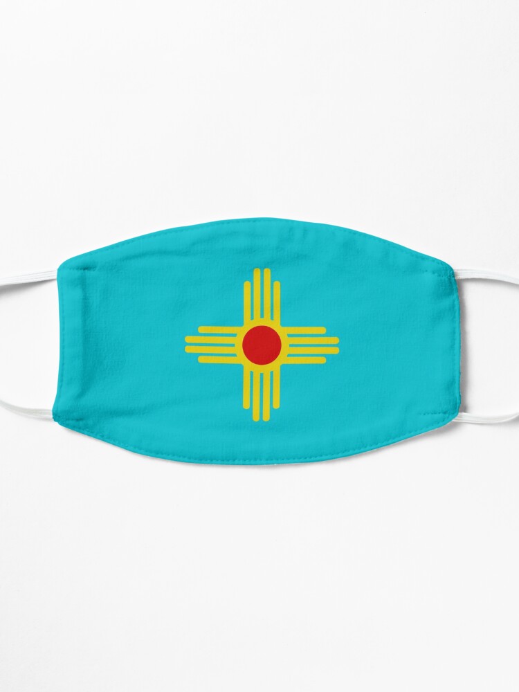 "New Mexico Flag Turquoise" Mask for Sale by IOBurque Redbubble