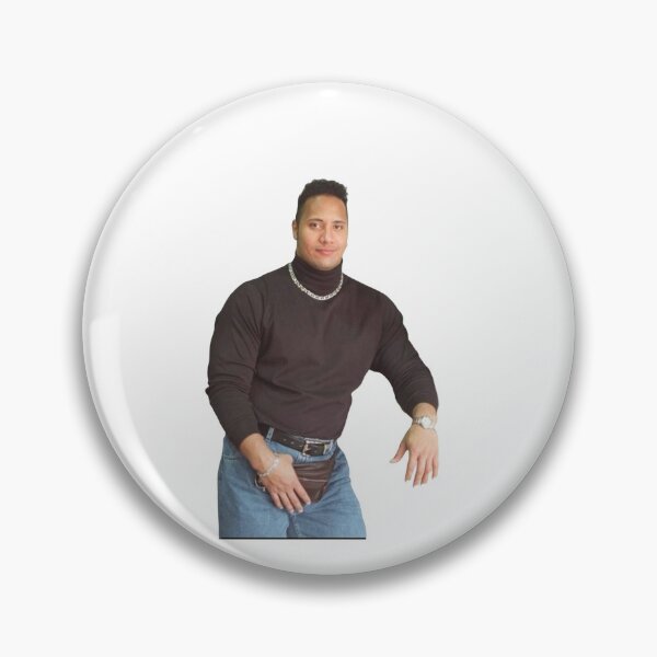 Item preview, Dwayne the rock Johnson 1990’s funny picture  designed and sold by nydollarslice.