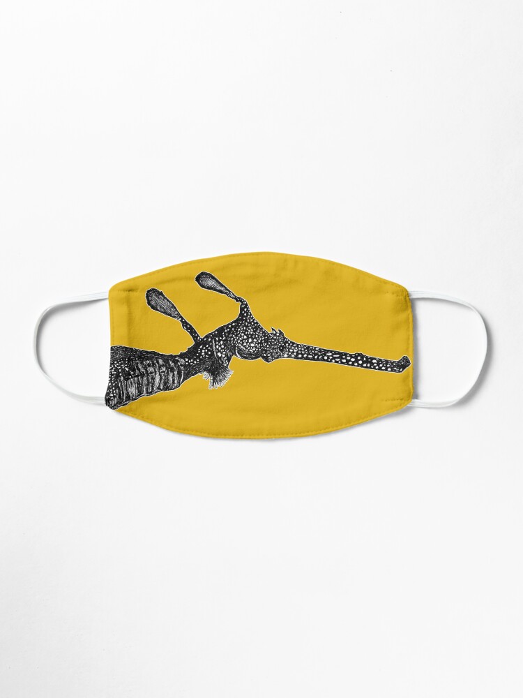 Alternate view of George the Weedy Sea Dragon Mask