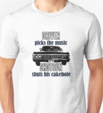 Driver Picks The Music Unisex T-Shirt