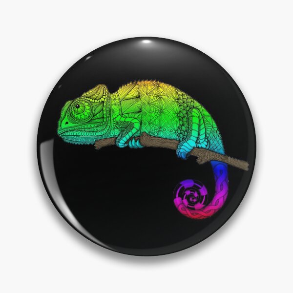 Item preview, Rainbow Chameleon designed and sold by MagicMama.